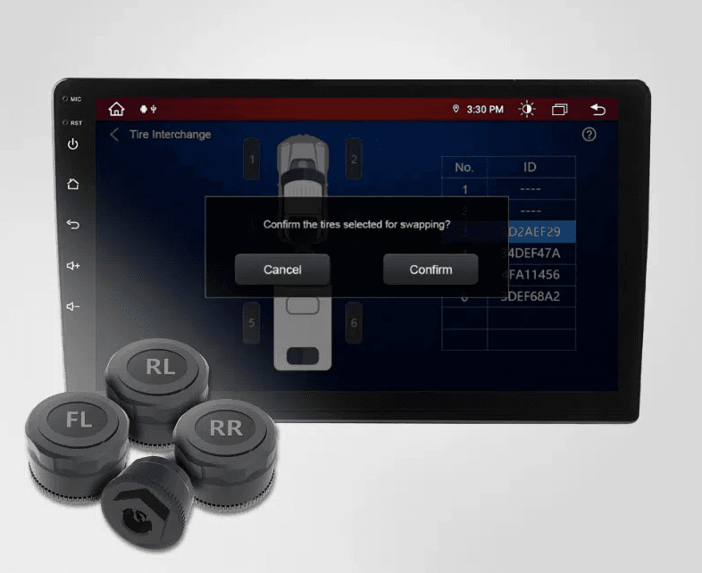 Hình ảnh sản phẩm TPMS CẢM BIẾN ÁP SUẤT LỐP NGOÀI CHO Ô TÔ KT-TPMS04B 4