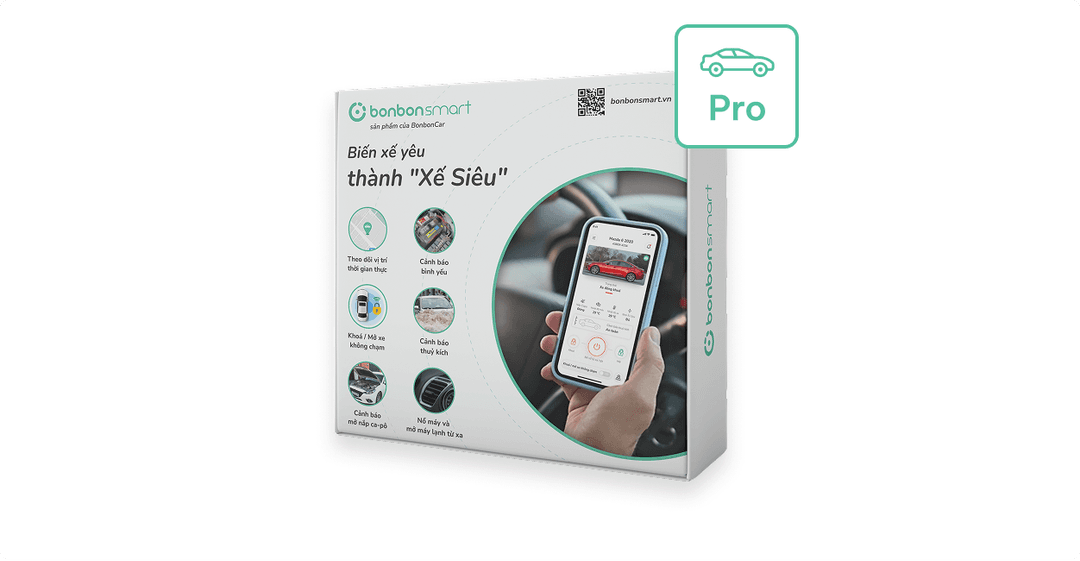 BONBONSMART THIẾT BỊ NÂNG CẤP XE Ô TÔ SMARTCAR PRO