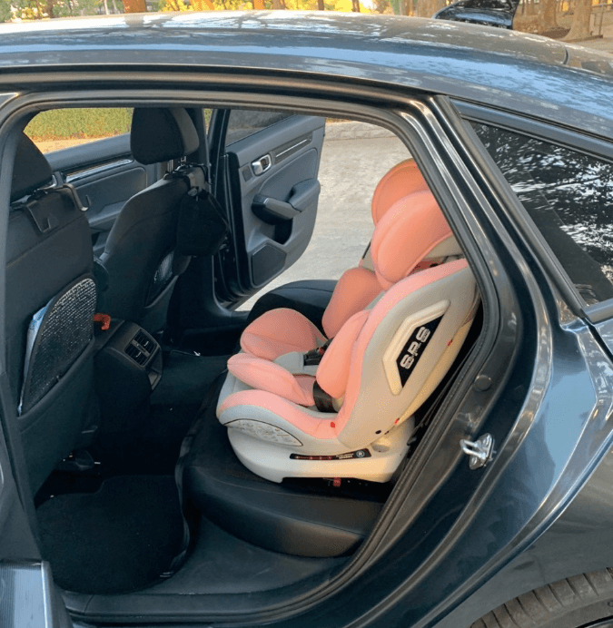 Hình ảnh phụ Hình ảnh sản phẩm BEIGE GHẾ NGỒI Ô TÔ TRẺ EM 360° 5