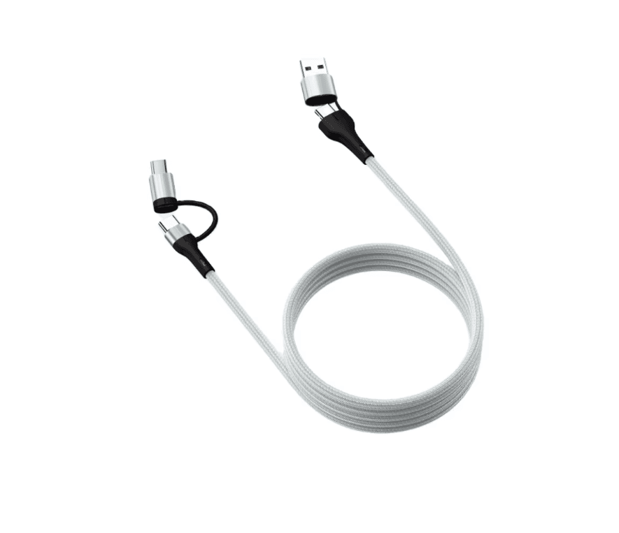 Hình ảnh phụ Hình ảnh sản phẩm RUISHEN CÁP SẠC XE HƠI ĐA NĂNG USB-C 4 TRONG 1 TỪ TÍNH TỰ CUỘN 5