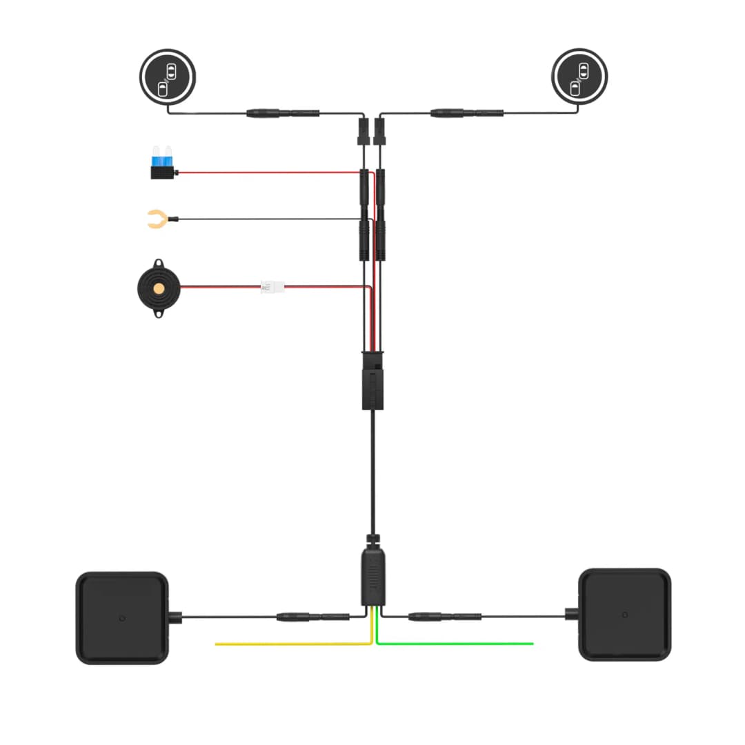 ZENISS HỆ THỐNG RADAR CẢM BIẾN ĐIỂM MÙ C76 24GHz/77GHz