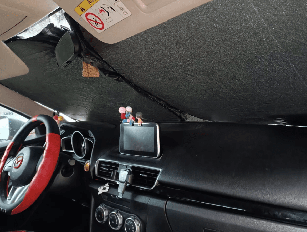 Hình ảnh phụ Hình ảnh sản phẩm SUNFOO TẤM CHE NẮNG KÍNH TRƯỚC Ô TÔ GẬP GỌN 3