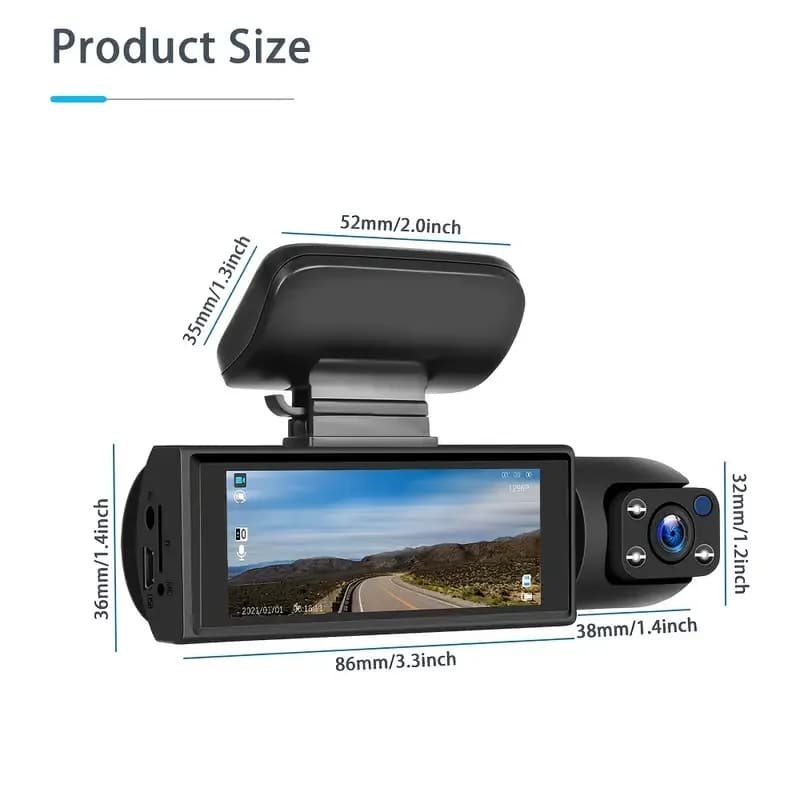 Hình ảnh phụ Hình ảnh sản phẩm ISTECH CAMERA HÀNH TRÌNH A-AM8 3